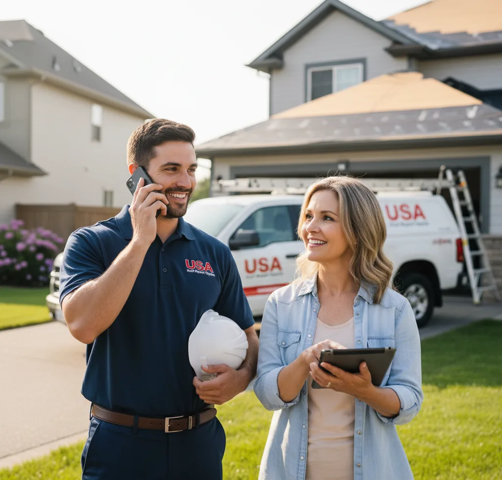 USA Roof Repair Experts customer support in Dunn